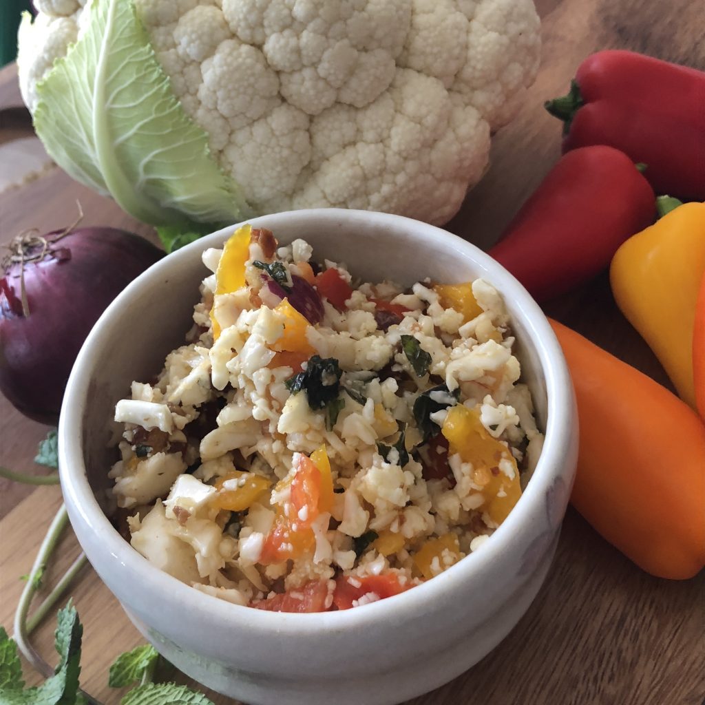 Mock Cauliflower Couscous