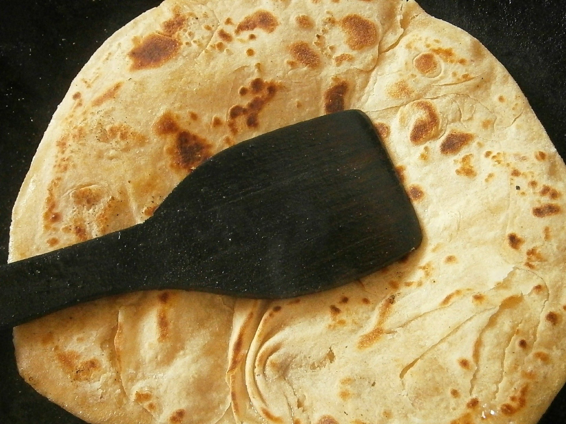 Chapati Fluffy Indian Stock Photos - Free & Royalty-Free Stock Photos from  Dreamstime