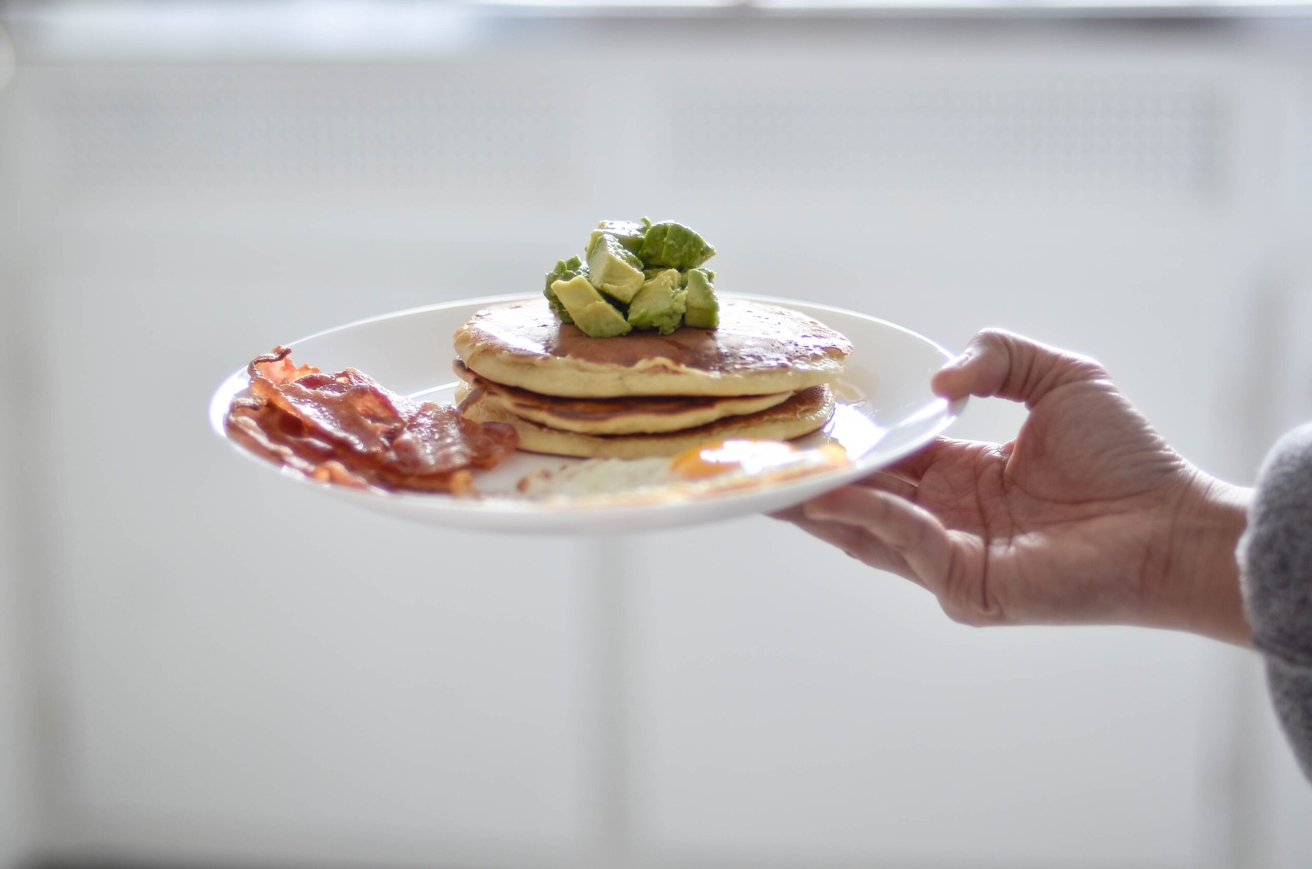 Avocado pancakes - One Girl and her Thermie